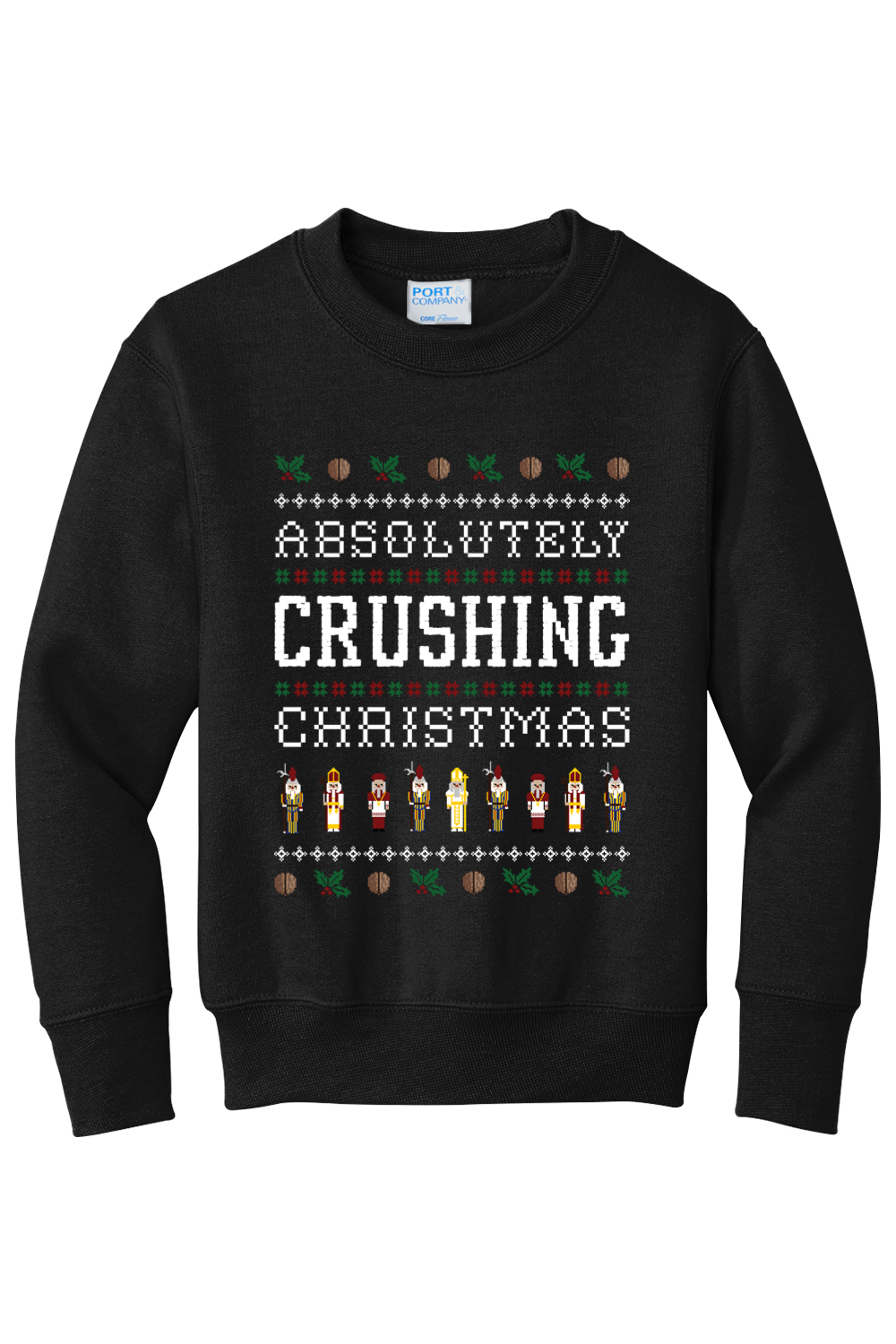 Absolutely Crushing Christmas - Youth Crewneck Sweatshirt