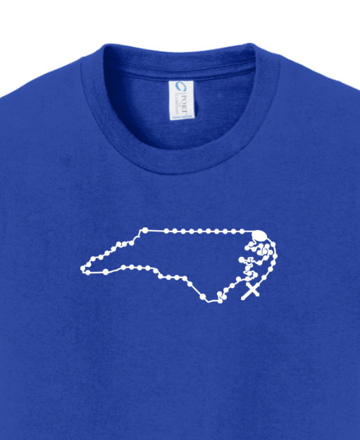 North Carolina Catholic Rosary Youth T-shirt