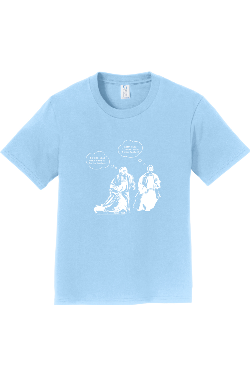 John Runs - John 20:4 Youth T-Shirt