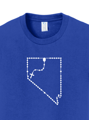 Nevada Catholic Rosary Youth T-shirt