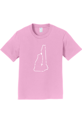 New Hampshire Catholic Rosary Youth T-shirt
