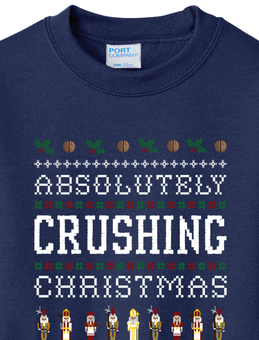Absolutely Crushing Christmas - Youth Crewneck Sweatshirt