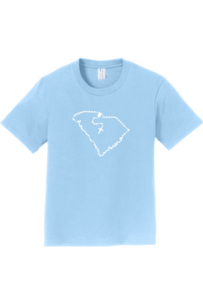 South Carolina Catholic Rosary Youth T-shirt