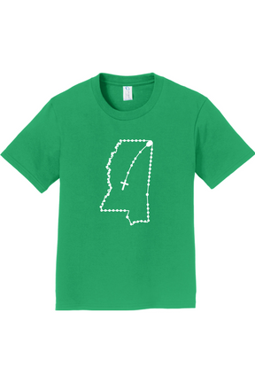 Mississippi Catholic Rosary Youth T-shirt