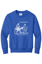Family Road Trip - Holy Family - Youth Crewneck Sweatshirt