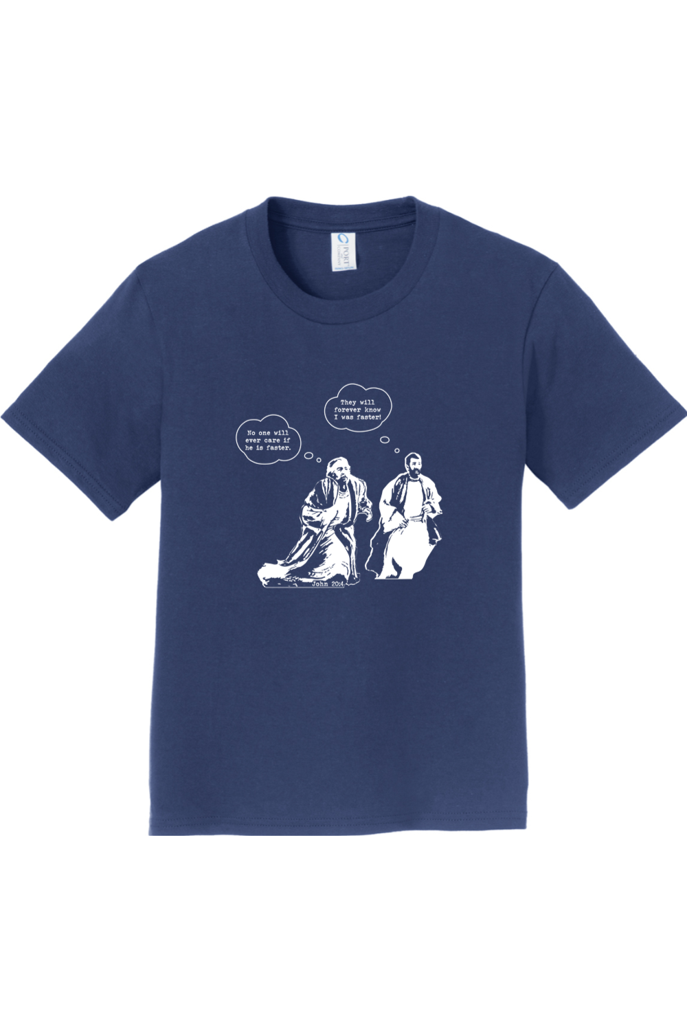 John Runs - John 20:4 Youth T-Shirt