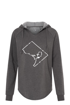 District of Columbia Catholic Rosary Drop Hoodie