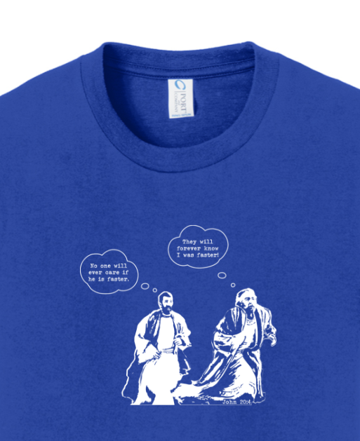 John Runs - John 20:4 Youth T-Shirt