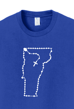 Vermont Catholic Rosary Youth T-shirt