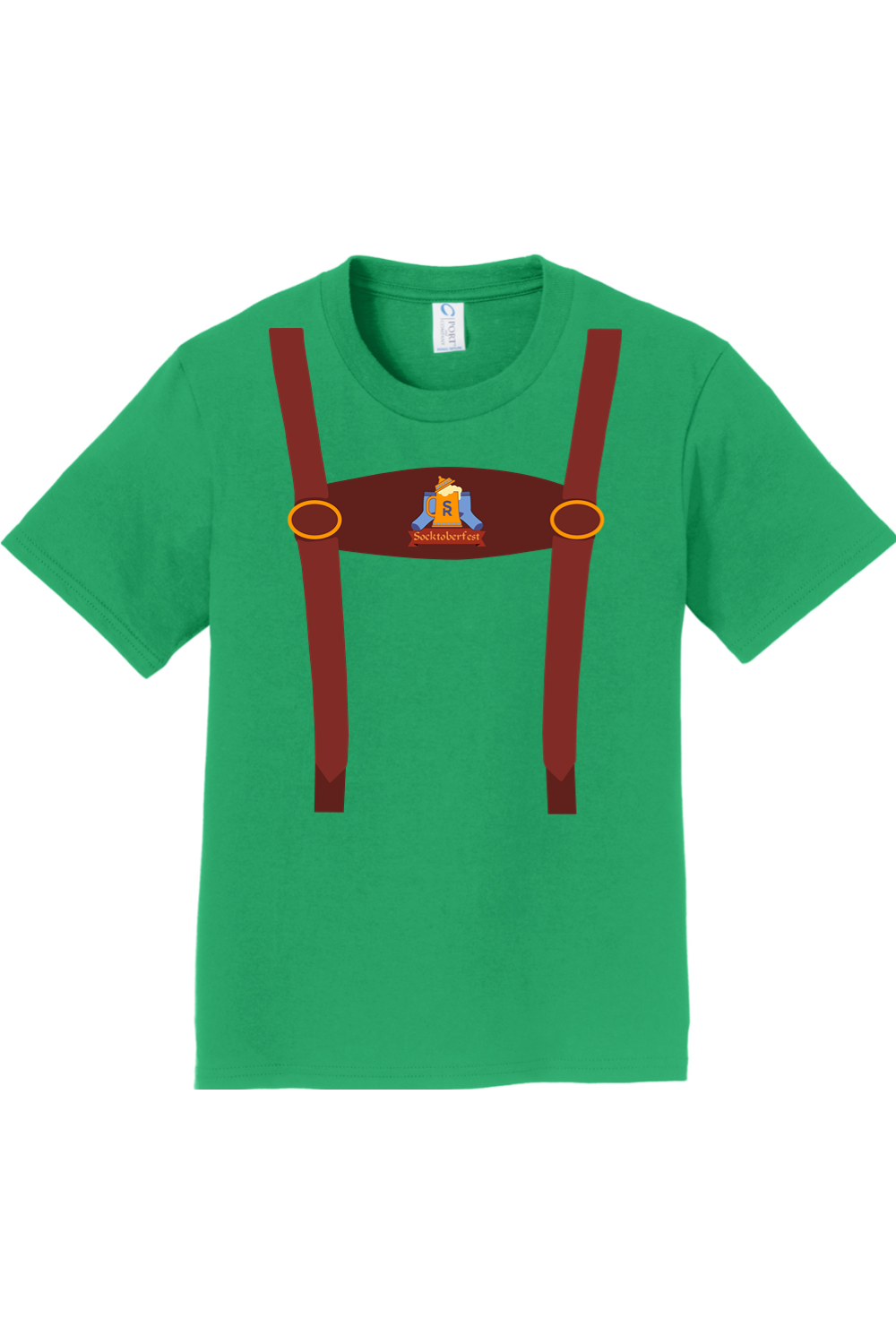 Socktoberfest Lederhosen Youth T-Shirt