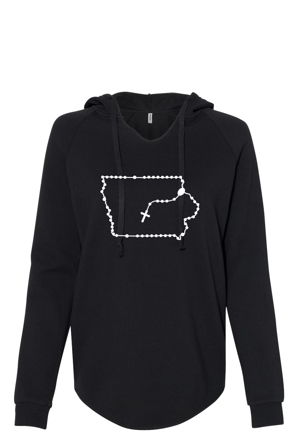 Iowa Catholic Rosary Drop Hoodie