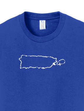Puerto Rico Catholic Rosary Youth T-shirt