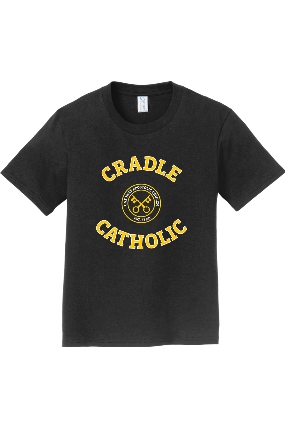 Cradle Catholic Block Youth T-Shirt