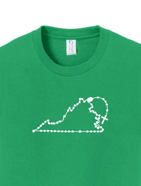 Virginia Catholic Rosary Youth T-shirt