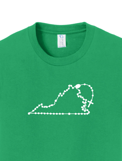 Virginia Catholic Rosary Youth T-shirt