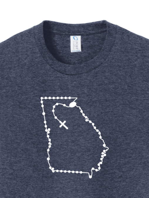Georgia Catholic Rosary Youth T-shirt