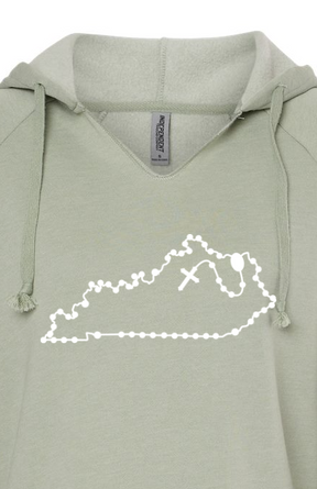 Kentucky Catholic Rosary Drop Hoodie