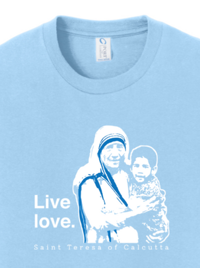 Live Love - St. Teresa of Calcutta Youth T-Shirt