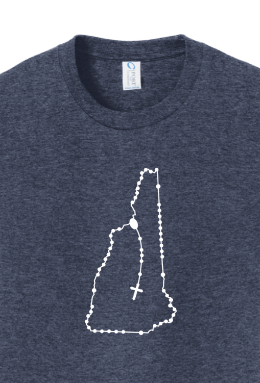 New Hampshire Catholic Rosary Youth T-shirt
