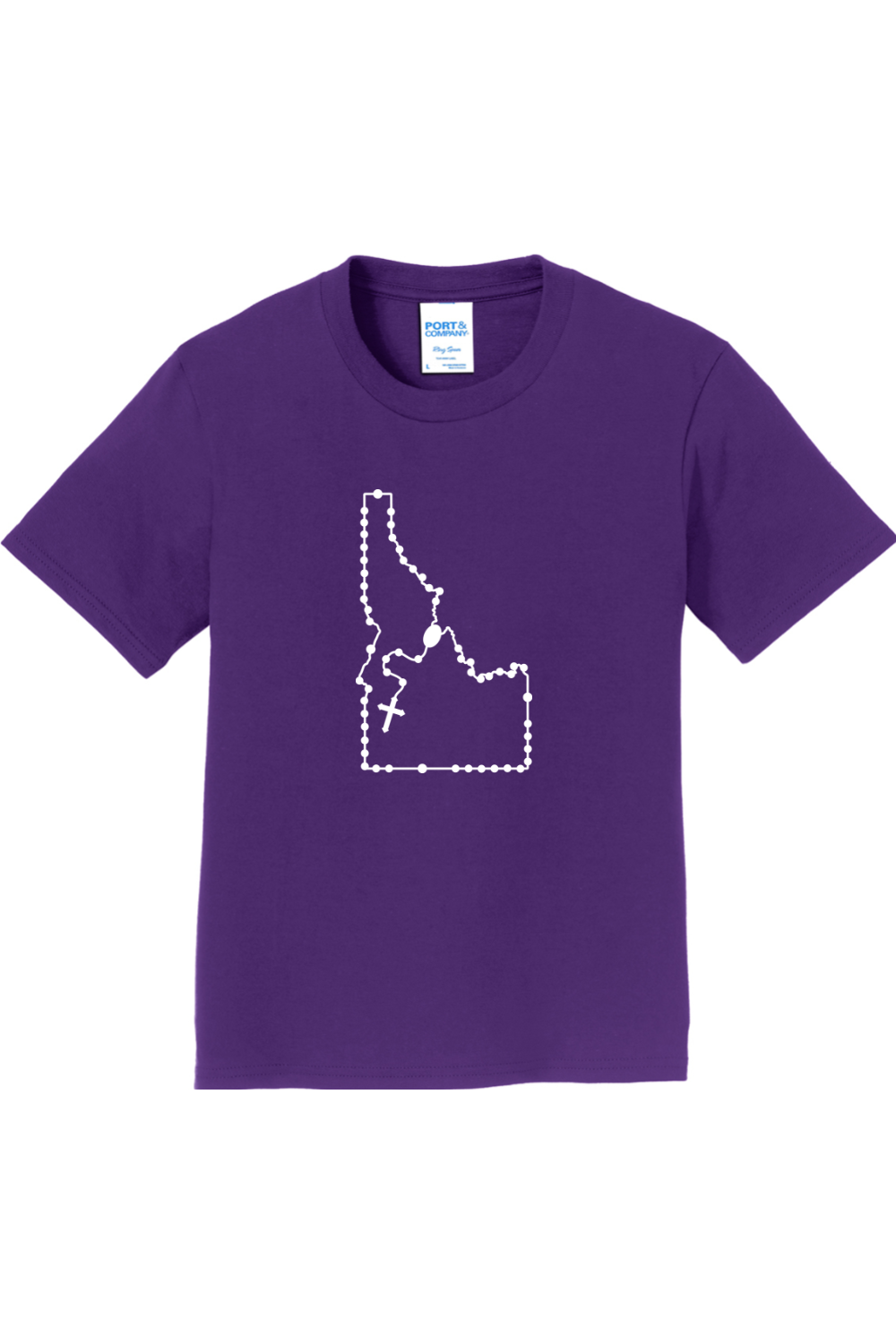 Idaho Catholic Rosary Youth T-shirt