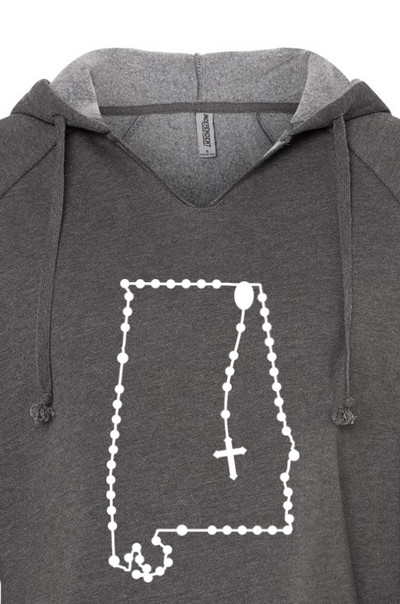 Alabama Catholic Rosary Drop Hoodie