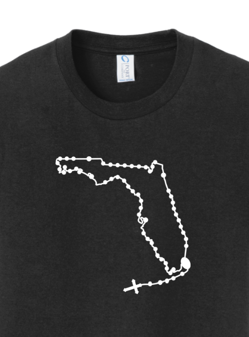 Florida Catholic Rosary Youth T-shirt