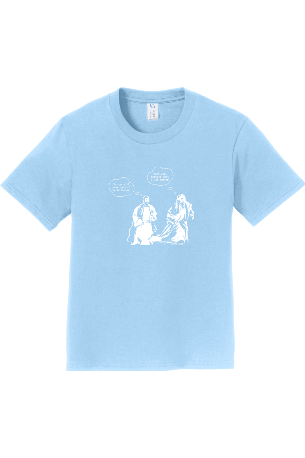 John Runs - John 20:4 Youth T-Shirt