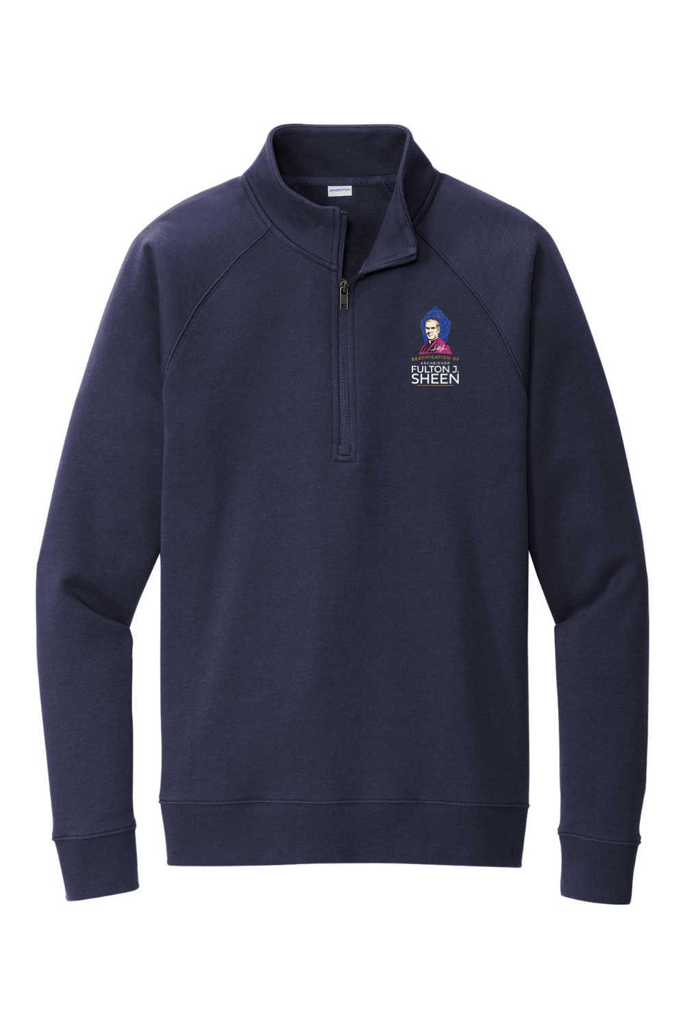 Beatification of Fulton Sheen Fleece Quarter Zip Pullover