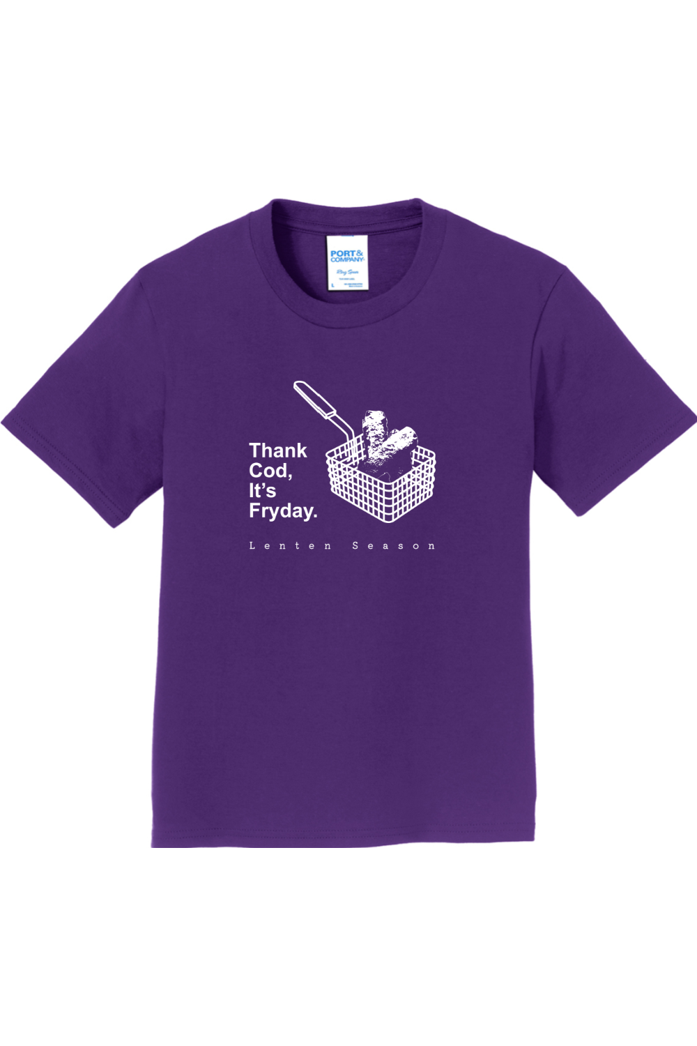 TCIF Thank Cod, Its Fryday - Fish Fry Youth T-Shirt