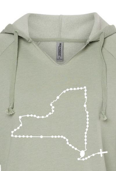 New York Catholic Rosary Drop Hoodie
