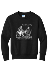 Family Road Trip - Holy Family - Youth Crewneck Sweatshirt