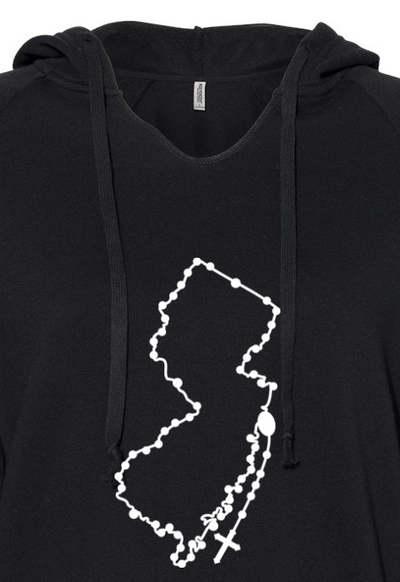 New Jersey Catholic Rosary Drop Hoodie