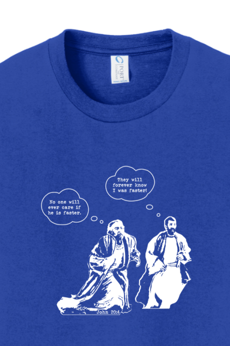 John Runs - John 20:4 Youth T-Shirt