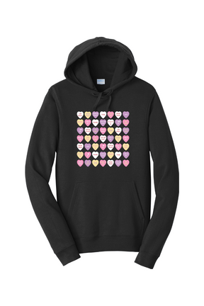 Candy Hearts - Hoodie Sweatshirt