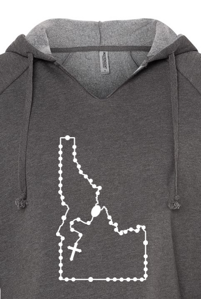 Idaho Catholic Rosary Drop Hoodie