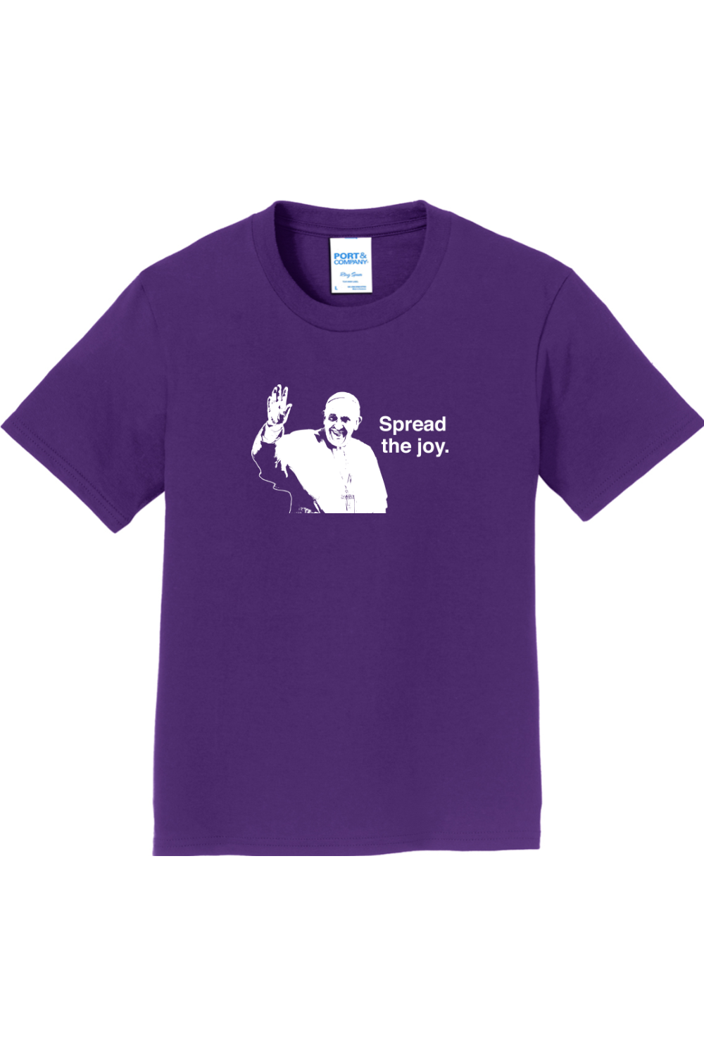 Spread the Joy - Pope Francis T-Shirt - youth