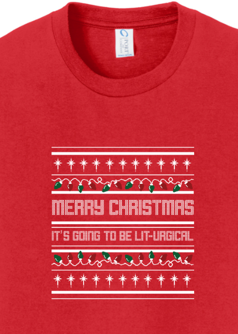 It's Going to be Lit-urgical! - Christmas Youth T-Shirt