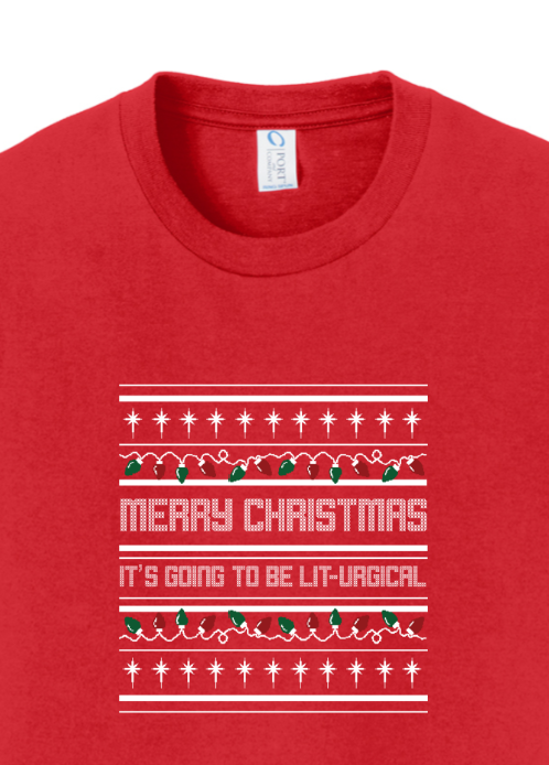It's Going to be Lit-urgical! - Christmas Youth T-Shirt