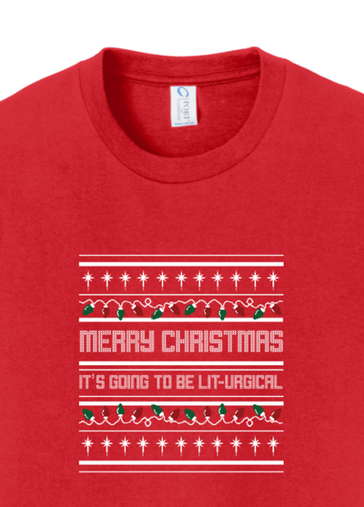 It's Going to be Lit-urgical! - Christmas Youth T-Shirt