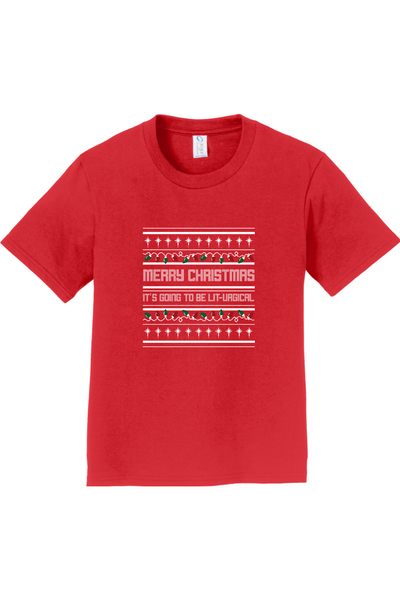 It's Going to be Lit-urgical! - Christmas Youth T-Shirt