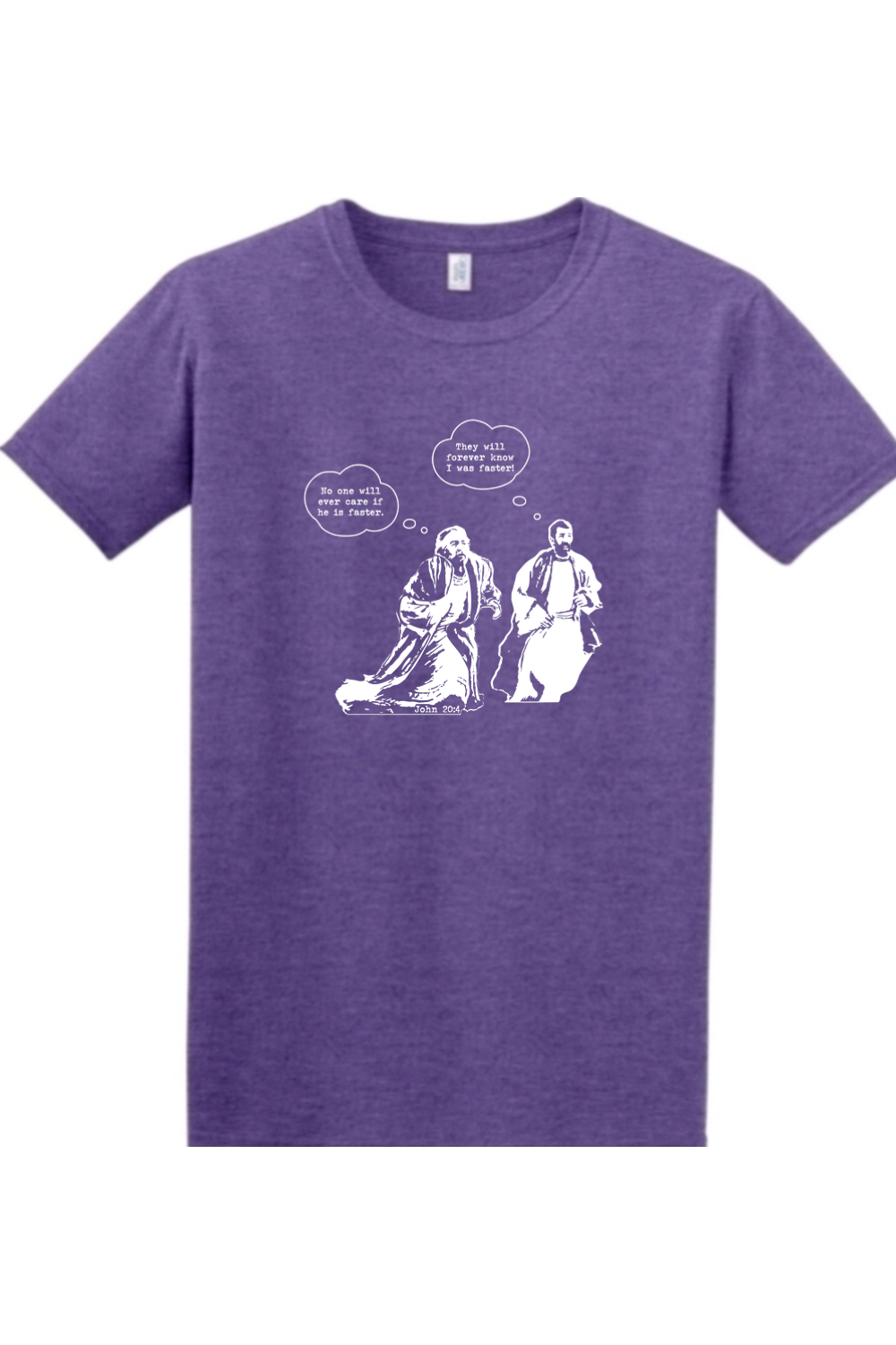 John Runs - John 20:4 T-Shirt