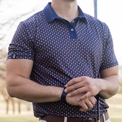 Monstrance Catholic Men's Performance Polo