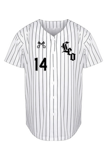 Pope Leo XIV Pinstripe Full Button Baseball Jersey