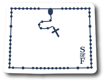 Colorado Catholic Rosary Sticker