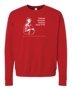 Catholic Schoolin' - St. Elizabeth Ann Seton Sweatshirt (Crewneck)