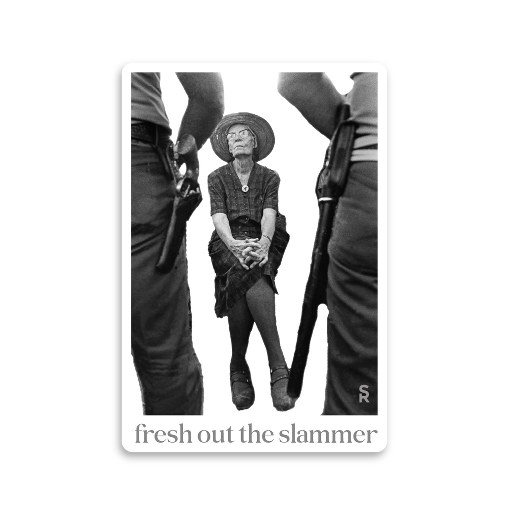 Fresh Out the Slammer - Dorothy Day Sticker 10-pack