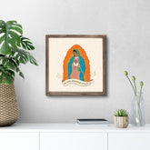 Our Lady of Guadalupe  11.25x11.25 Framed Wood Block -3