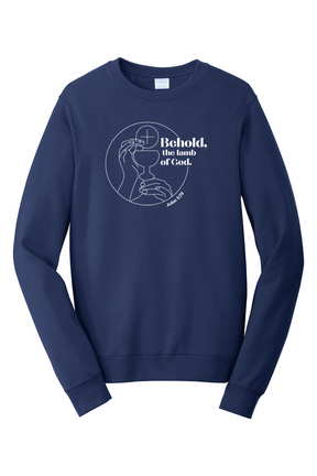 Behold the Lamb of God - John 1:29 - Crewneck Sweatshirt