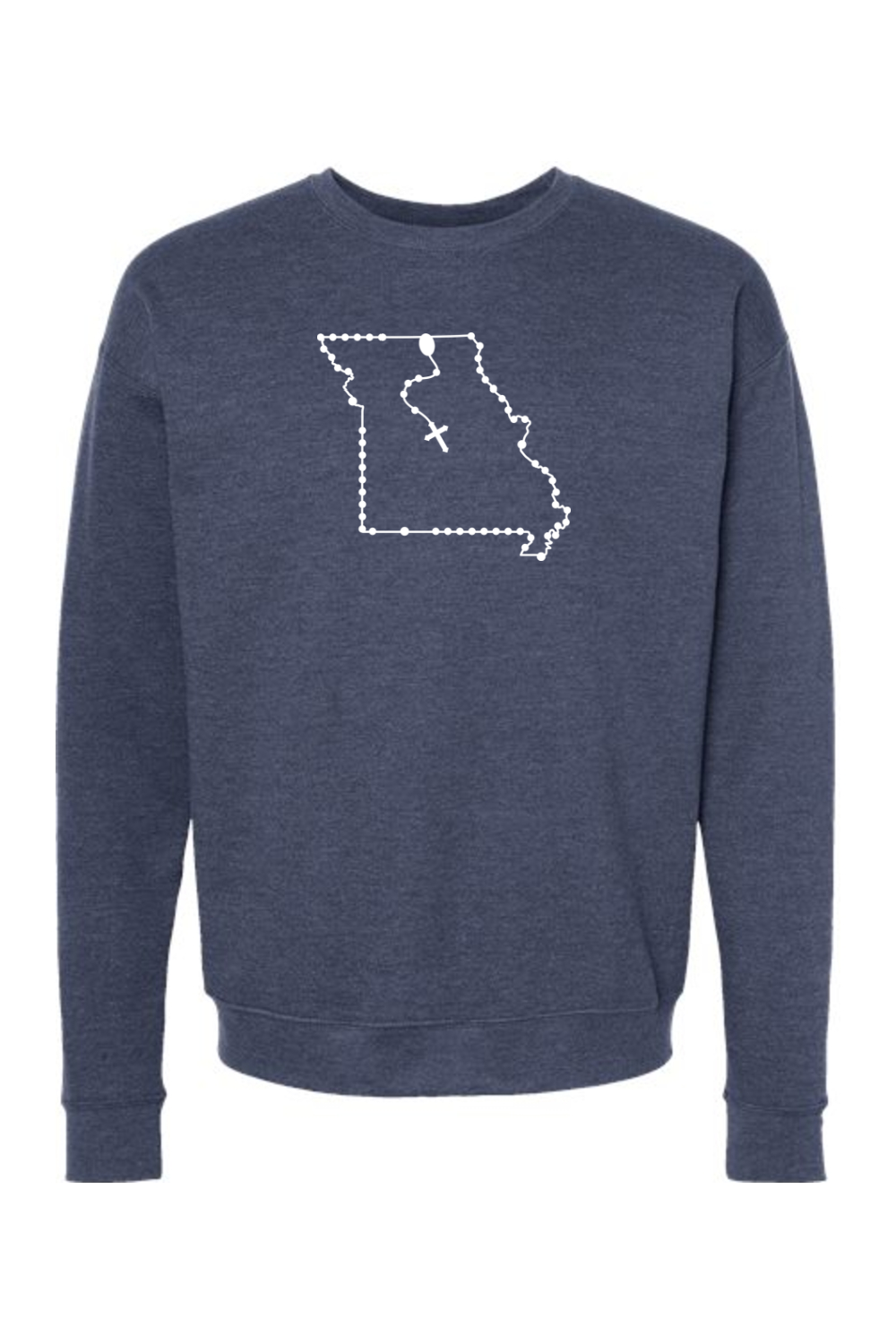 Missouri Catholic Rosary Crewneck Sweatshirt