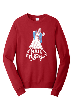 Hail Mary - Catholic Football - Crewneck Sweatshirt